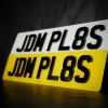 4D 5mm Number Plates For All Vehicles