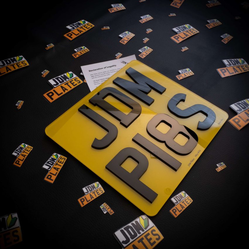 4D 3mm Number Plates For All Vehicles - Image 25