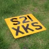 6 character printed motorcycle number plate from jdm plates